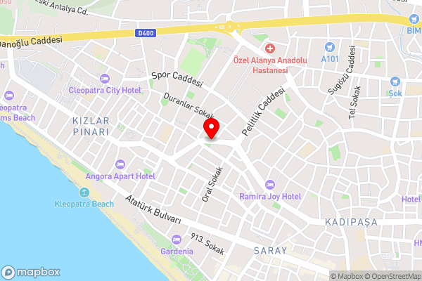 Carmen Suite Hotel - Hotel Location Map