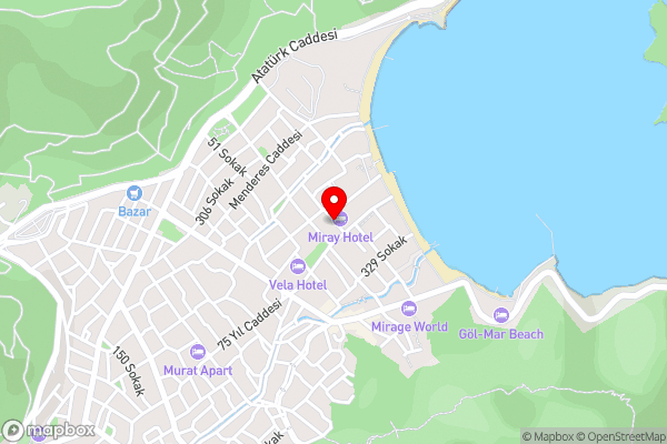 Cartier Hotel - Hotel Location Map