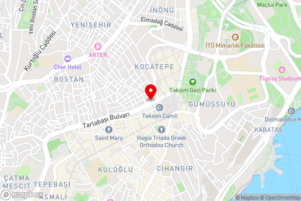 Cartoon Hotel - Hotel Location Map