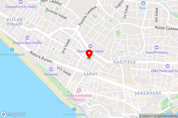 Casa Cleo Suit Hotel - Hotel Location Map