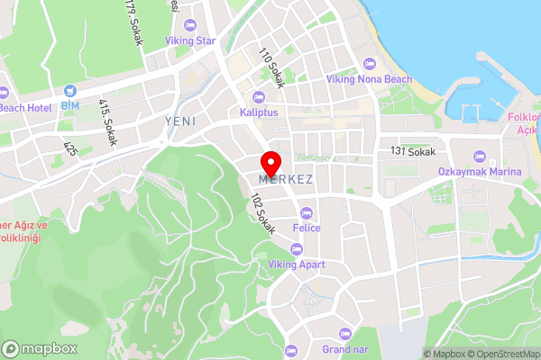 Castello Hotel & Aparts - Hotel Location Map