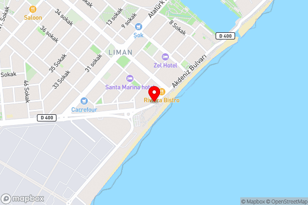 CATİNSOS BEACH GARDEN HOTEL - Hotel Location Map