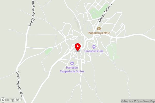 Cave Art Hotel Cappadocia - Hotel Location Map