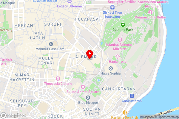 Celal Sultan Hotel Special Class - Hotel Location Map