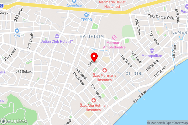 Cennet Apart - Hotel Location Map