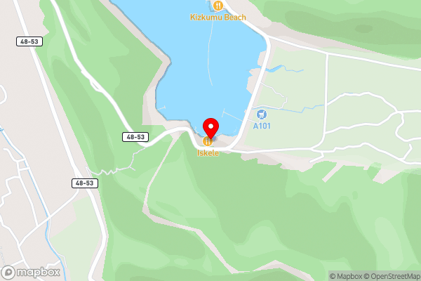 Cennet Marine Yacht Club - Hotel Location Map