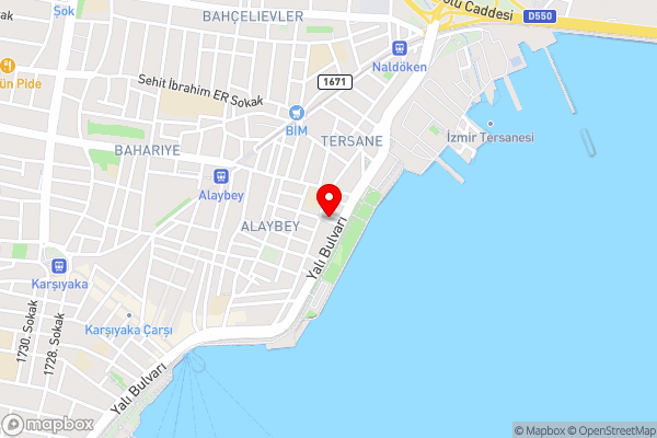 Central Loft Flat 50 m to Seashore in Izmir - Hotel Location Map