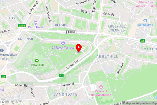 Central Regent Terrace Apartment - Hotel Location Map