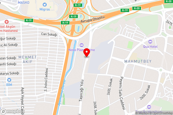 Centro Westside by Rotana - Hotel Location Map