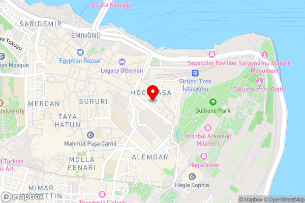 Centrum Suites İstanbul - Hotel Location Map