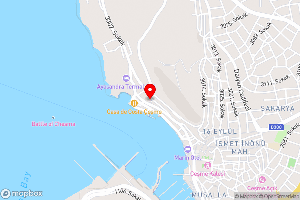 Çeşme Çarşıda Müstakil ev - Hotel Location Map