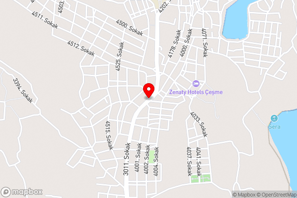 Çeşme holiday homes - Hotel Location Map