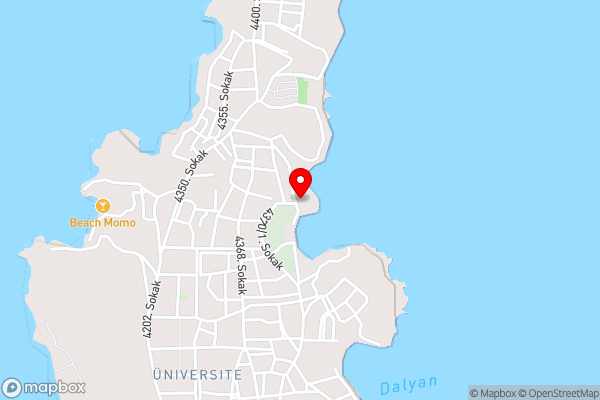 Cesme Ladin Hotel - Hotel Location Map