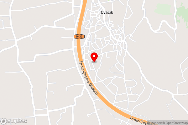 Cesme Villa Mona Ovacık luxury villa - Hotel Location Map