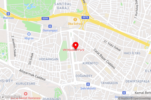 Cesur rental house - Hotel Location Map