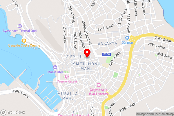 Cesurlar Hotel - Hotel Location Map