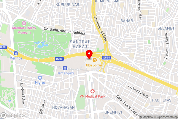 Ceylan Hotel - Hotel Location Map