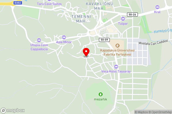 Chakra Special Caves - Hotel Location Map