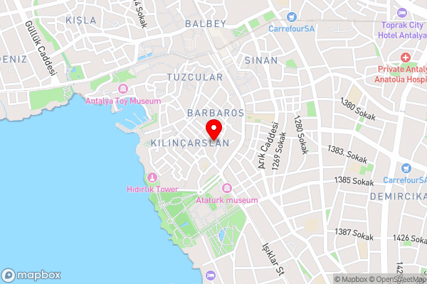 Char Me Hotel - Hotel Location Map