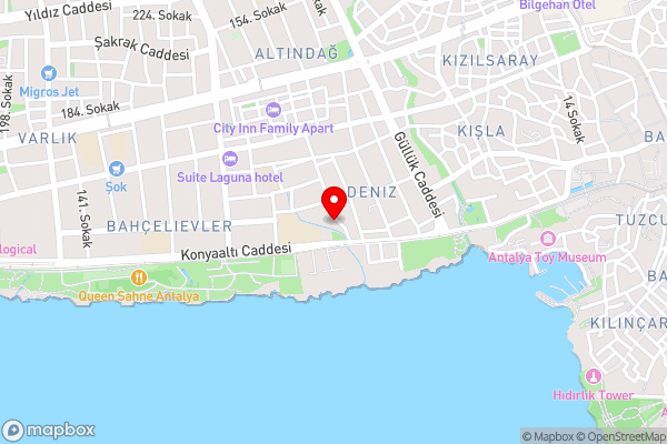 Charming Flat with Balcony and Terrace within 15 min Walking Distance to Kaleici in Muratpasa, Antalya - Hotel Location Map