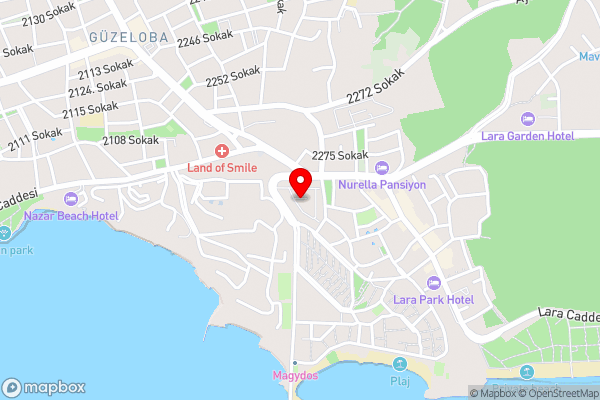 Charming Triplex Villa 3 Min Drive to the Beach in Muratpasa - Hotel Location Map