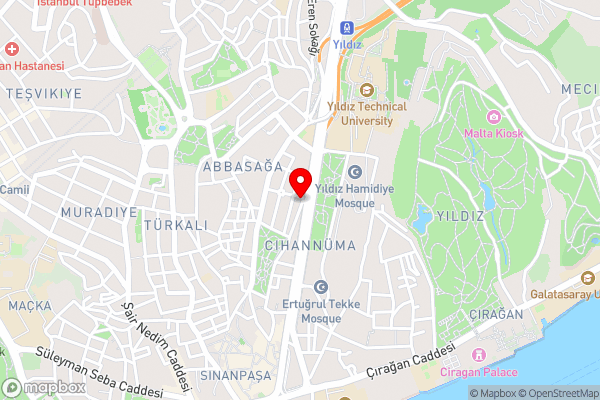 Cheya Besiktas Hotel & Suites- Special Category - Hotel Location Map