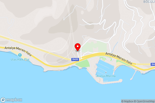 Chic Villa w a Fireplace Pool Terrace in Alanya - Hotel Location Map