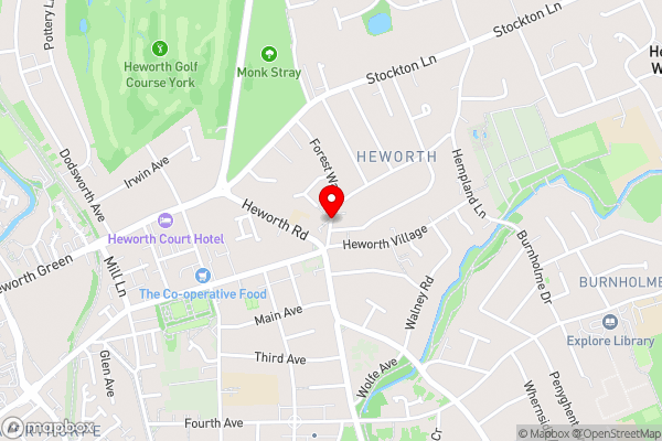 Church View - Hotel Location Map