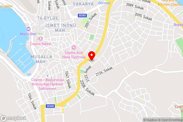 Cicek Apart Hotel - Hotel Location Map