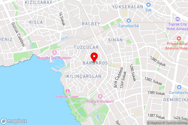 Cicerone Lodge Hotel - Hotel Location Map