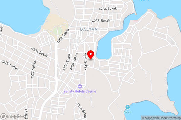 Cilek Butik Hotel - Hotel Location Map