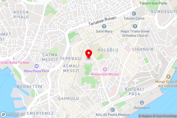 Cirrus Suites - Hotel Location Map