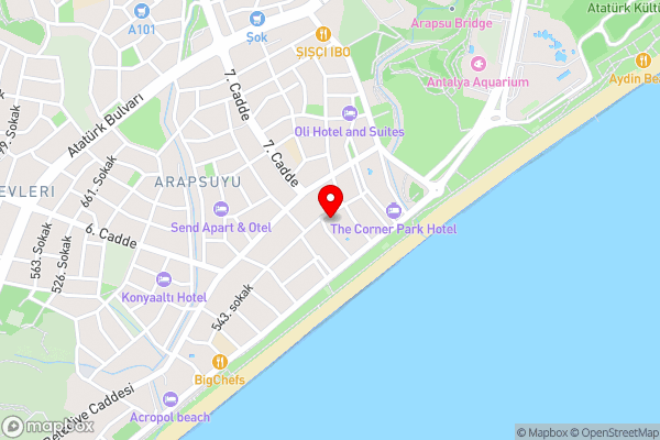 Citrus Park Hotel - Hotel Location Map