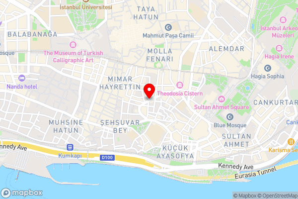 City Hall Hotel - Hotel Location Map