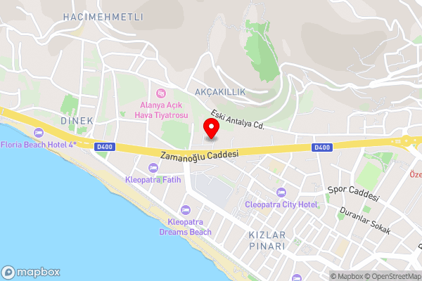 Cleopatra Sultan Residence - Hotel Location Map