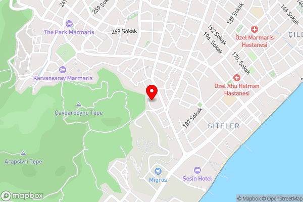 Club Aida - Hotel Location Map