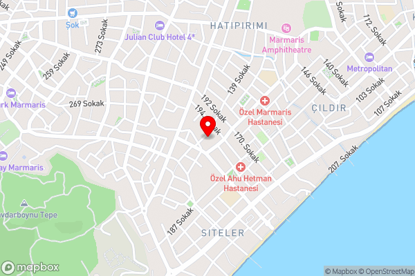 Club Amaris Apartment - Hotel Location Map
