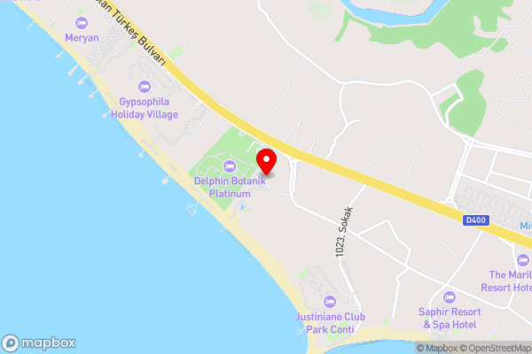 CLUB AQUA PLAZA - Hotel Location Map