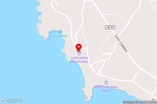 Club Beyy Resort Hotel - Ultra All Inclusive - Hotel Location Map