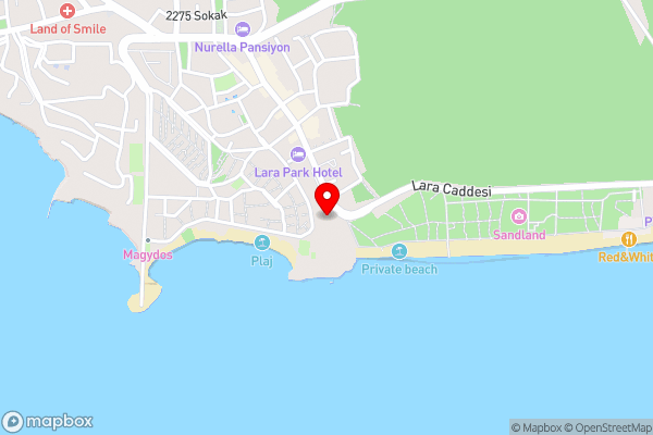 Club Hotel Sera - Hotel Location Map