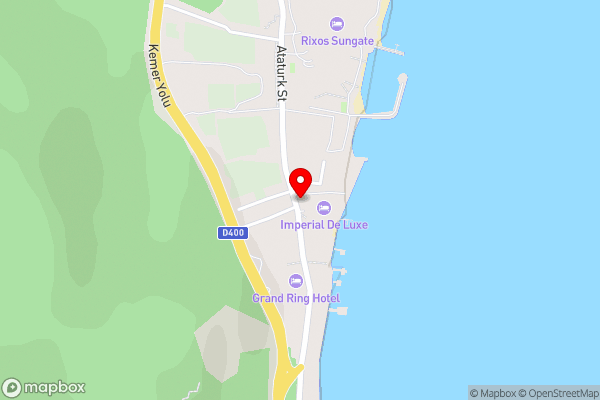 Club Hotel Sunbel - Hotel Location Map