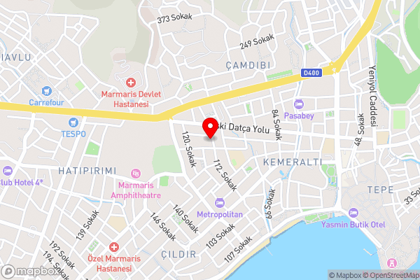 Club Karakas Apart Otel - Hotel Location Map