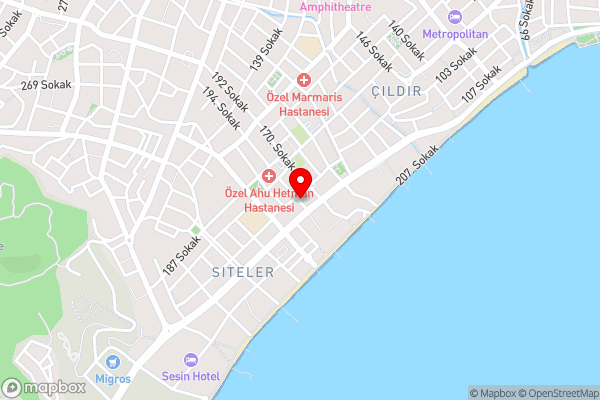 Club Kocer Apartments - Hotel Location Map