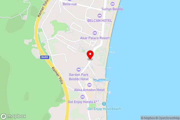 CLUB MARAKESH BEACH - Hotel Location Map