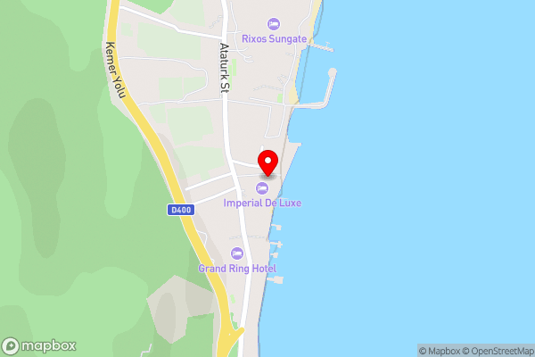 Club Marakesh Hotel - All inclusive - Hotel Location Map