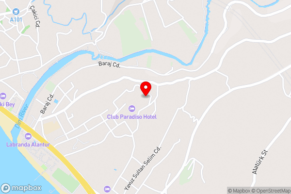 Club Paradiso Hotel & Resort - Hotel Location Map