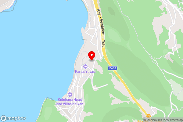 Club Patara Villa 41 - Hotel Location Map