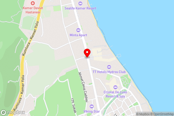 Club Sefikbey - Hotel Location Map