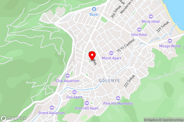 Club Sun Village - Hotel Location Map