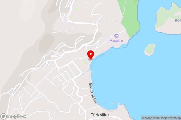 Colorful House with Garden in the Heart of Turkbuku - Hotel Location Map